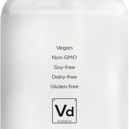 Amen Vitamin D3 2000 Ie with K2 Mk-7 and Zinc - Vegan Whole Food with Elderberry, Cranberry, Blueberry and Apple - GMO Free, Gluten Free - 60 Capsules