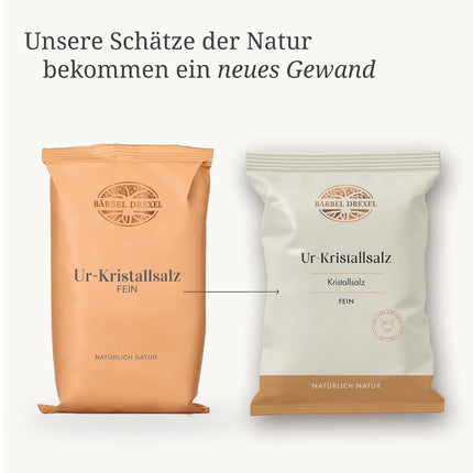 BÄRBEL DREXEL Pink Crystal Salt (Low Level Edge Himalaya) Fine, Fine Natural Salt (750 g) For Gourmets, 100% Vegan Table Salt, Pure Rock Salt, Natural Untreated, Original Salt
