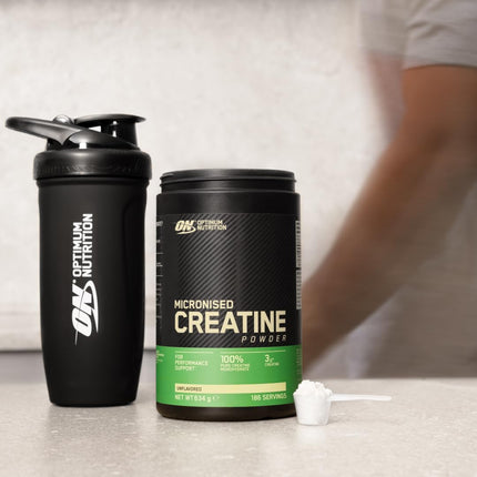Optimum Nutrition Micronised Creatine Powder, Unflavoured Monohydrate Powder for Muscle Growth, 176 Servings, 634g