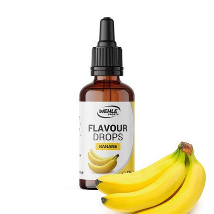 Wehle Sports Flavdrops - Calorie-Free, Sweetening Flavour Drops for Quark, Yoghurt, Porridge, etc. 50 ml