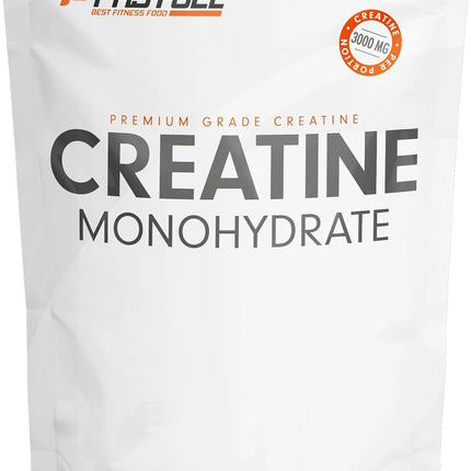Creatine Monohydrate Powder 500 g - Creatine Monohydrate in Micronised Quality - Creatine Monohydrate Optimal High Dose - Laboratory Tested with Certificate - 100% Vegan - for 146 Applications