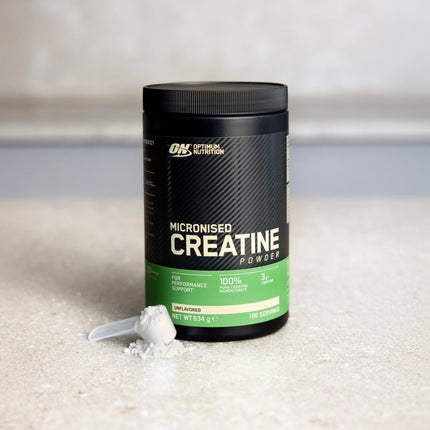 Optimum Nutrition Micronised Creatine Powder, Unflavoured Monohydrate Powder for Muscle Growth, 88 Servings, 317g