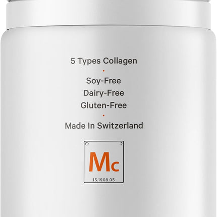 Codeage Multi Collagen Protein Powder Peptides, 1 Month Supply, Hydrolyzed, Type I, II, III, V, X, Grazing All-in-One Super Bone Broth Collagen Supplement, GMO Free, 252 g