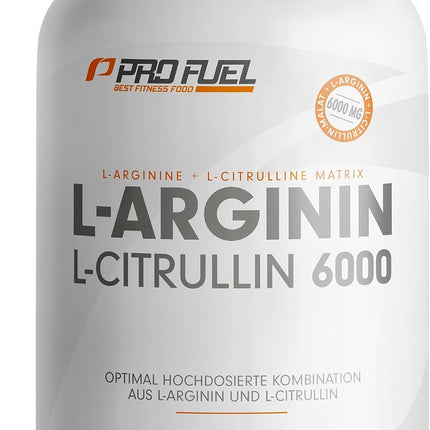 L-Arginine + L-Citrulline Malate Capsules 360x - Optimal High Dose with 6000 mg per Day from L-Arginine (2400 mg) + L-Citrulline Malate (3600 mg) - Laboratory Tested with Certificate - Vegan