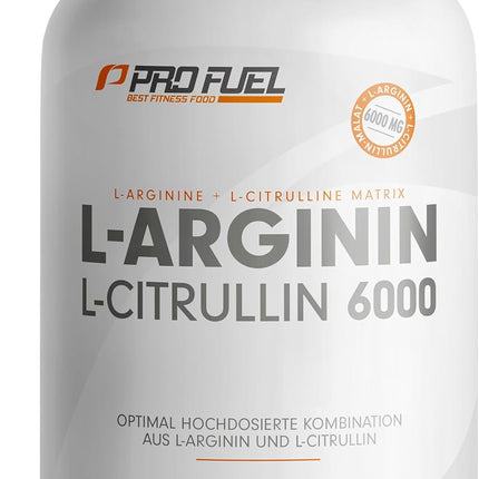 L-Arginine + L-Citrulline Malate Capsules 360x - Optimal High Dose with 6000 mg per Day from L-Arginine (2400 mg) + L-Citrulline Malate (3600 mg) - Laboratory Tested with Certificate - Vegan