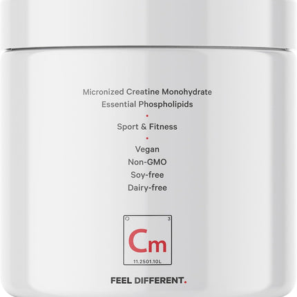 Codeage Liposomal Creatine Monohydrate Powder - 3000 mg Per Serving, Tasteless, 60 Servings - Dietary Supplement Before and After Training - 2 Month Supply