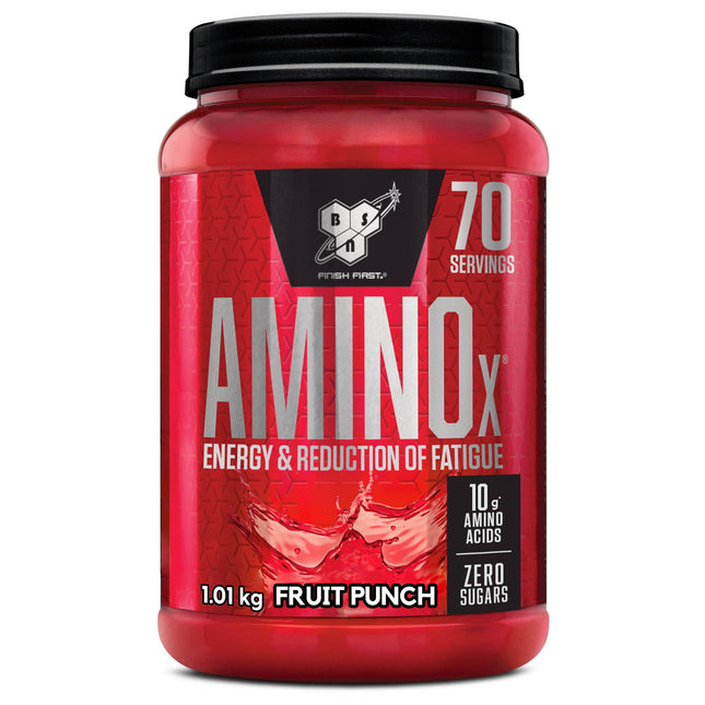 BSN Amino X BCAA Powder, Sugar-Free Amino Acids Complex High Dose with Vitamin D, Vitamin B6, Arginine P8533 Watermelon 1