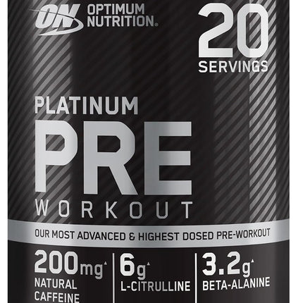 Optimum Nutrition Gold Standard Pre-workout Advanced with L-Citrulline, Beta-Alanine and Caffeine, Blue Raspberry, 20 Servings, 420 g