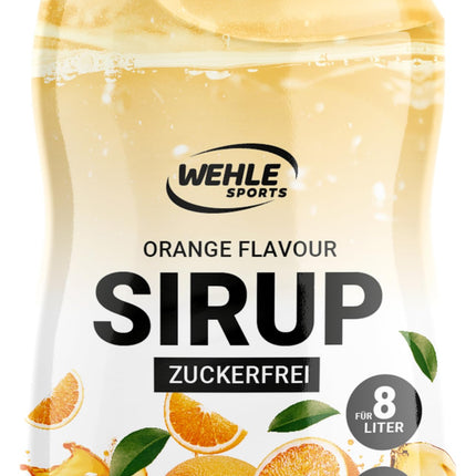 WEHLE Sugar Free Syrup [Zero Syrup] - Sugar-free Syrup for Water with Flavour, No Sugar and Calories, 65 ml (Red Apple)