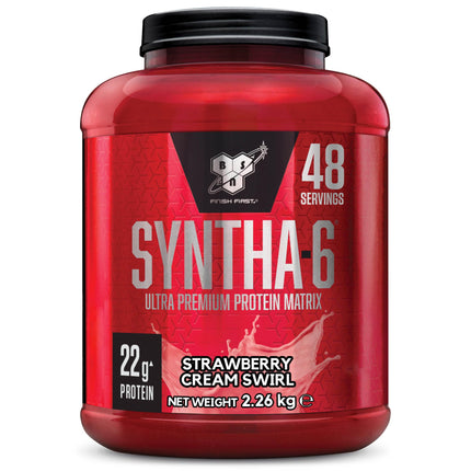 BSN Syntha 6 Whey Protein Powder Shake formulated for Muscle Development by BSN - Chocolate Mudslide, 48 Servings, 2.27kg