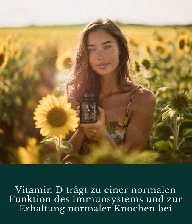 Luondu Vitamin D3, 20,000 IU + Vitamin K2 MK7, 200 mcg Depot (180 Capsules High Dose and Vegan) Vitamin D3 K2 Capsules, High Dosage, One Capsule Every 20 Days, No Additives, Made in Germany