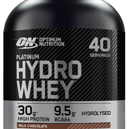 Optimum Nutrition ON Hydro Whey Protein Isolate Powder, Protein Powder, Rich in Essential Amino Acids Complex and BCAA 1076042 Milk Chocolate 1590