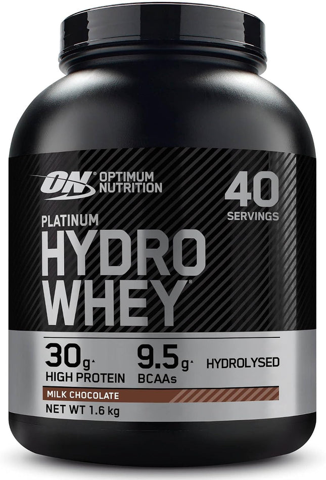 Optimum Nutrition ON Hydro Whey Protein Isolate Powder, Protein Powder, Rich in Essential Amino Acids Complex and BCAA 1076042 Milk Chocolate 1590