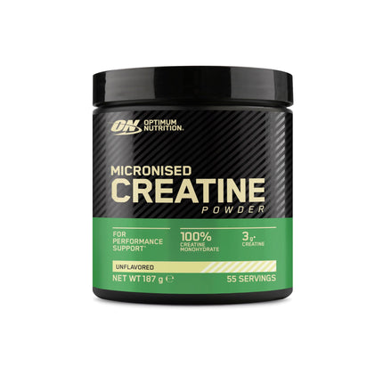Optimum Nutrition Micronised Creatine Powder, Unflavoured Monohydrate Powder for Muscle Growth, 176 Servings, 634g