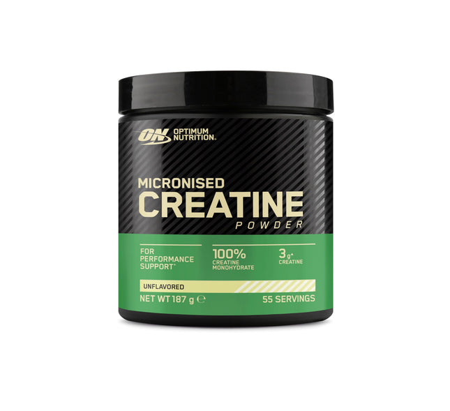 Optimum Nutrition Micronised Creatine Powder, Unflavoured Monohydrate Powder for Muscle Growth, 88 Servings, 317g