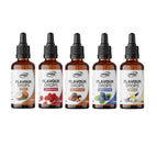 Set of 5 nut nougat raspberry blueberry coconut vanilla