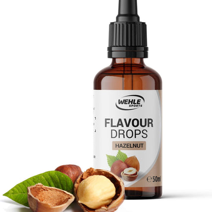Wehle Sports Flavdrops - Calorie-Free, Sweetening Flavour Drops for Quark, Yoghurt, Porridge, etc. 50 ml