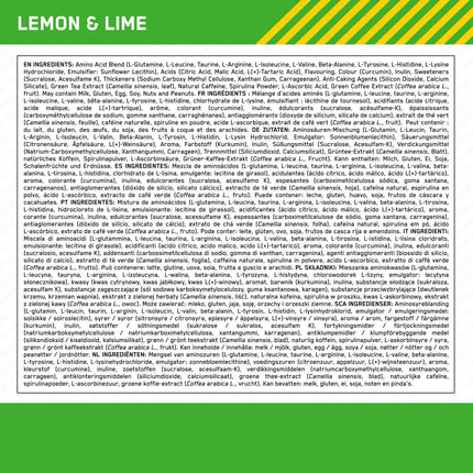 Optimum Nutrition Amino Energy Pre Workout Powder Keto Friendly with Beta Alanine, Caffeine, Amino Acids and Vitamin C, Lemon Lime, 30 Servings, 270g