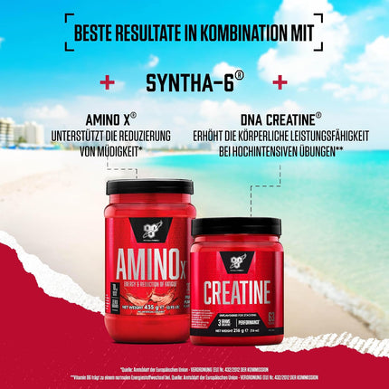 BSN Syntha 6 Whey Protein Powder Shake formulated for Muscle Development by BSN - Chocolate Mudslide, 48 Servings, 2.27kg