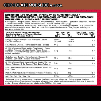 BSN Syntha 6 Whey Protein Powder Shake formulated for Muscle Development by BSN - Chocolate Mudslide, 48 Servings, 2.27kg