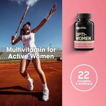 Optimum Nutrition Opti-Women Supplement, 60 Capsules