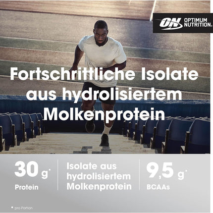 Optimum Nutrition ON Hydro Whey Protein Isolate Powder, Protein Powder, Rich in Essential Amino Acids Complex and BCAA 1076042 Milk Chocolate 1590