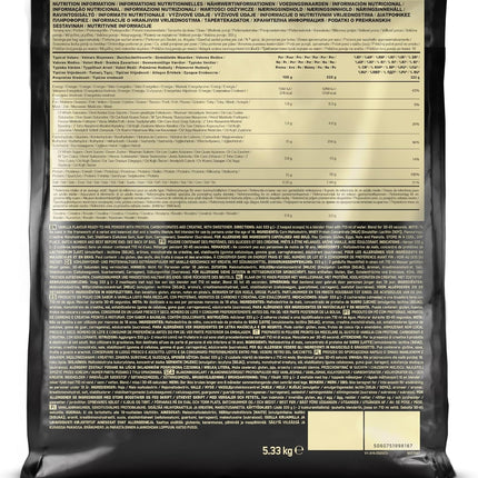 Optimum Nutrition Serious Mass 2025 Weight Gainer Powder, Vanilla Flavour, 5.33 kg, 16 Servings